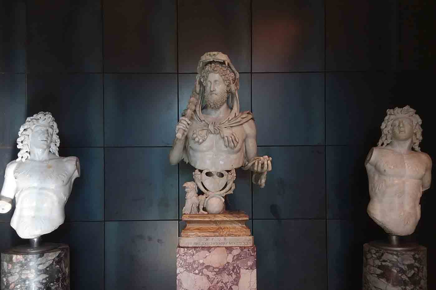 Bust of emperor Commodus - Capitoline Museums